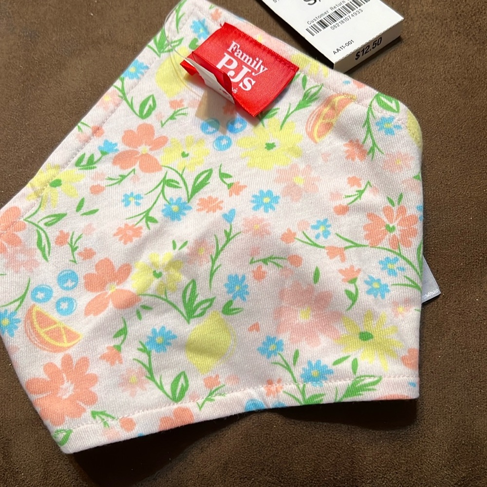 NWT Family PJs Pet Bandana